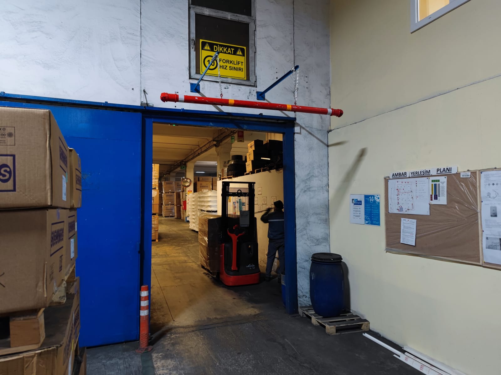 Saha Genel Bakış & Forklift Yaklaşım Hattı
