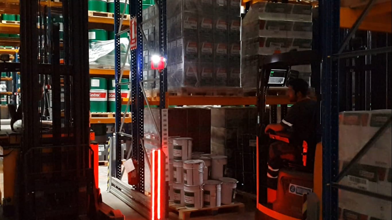 PROTECTIVE EYE Forklift Kaza Önleme Sahası